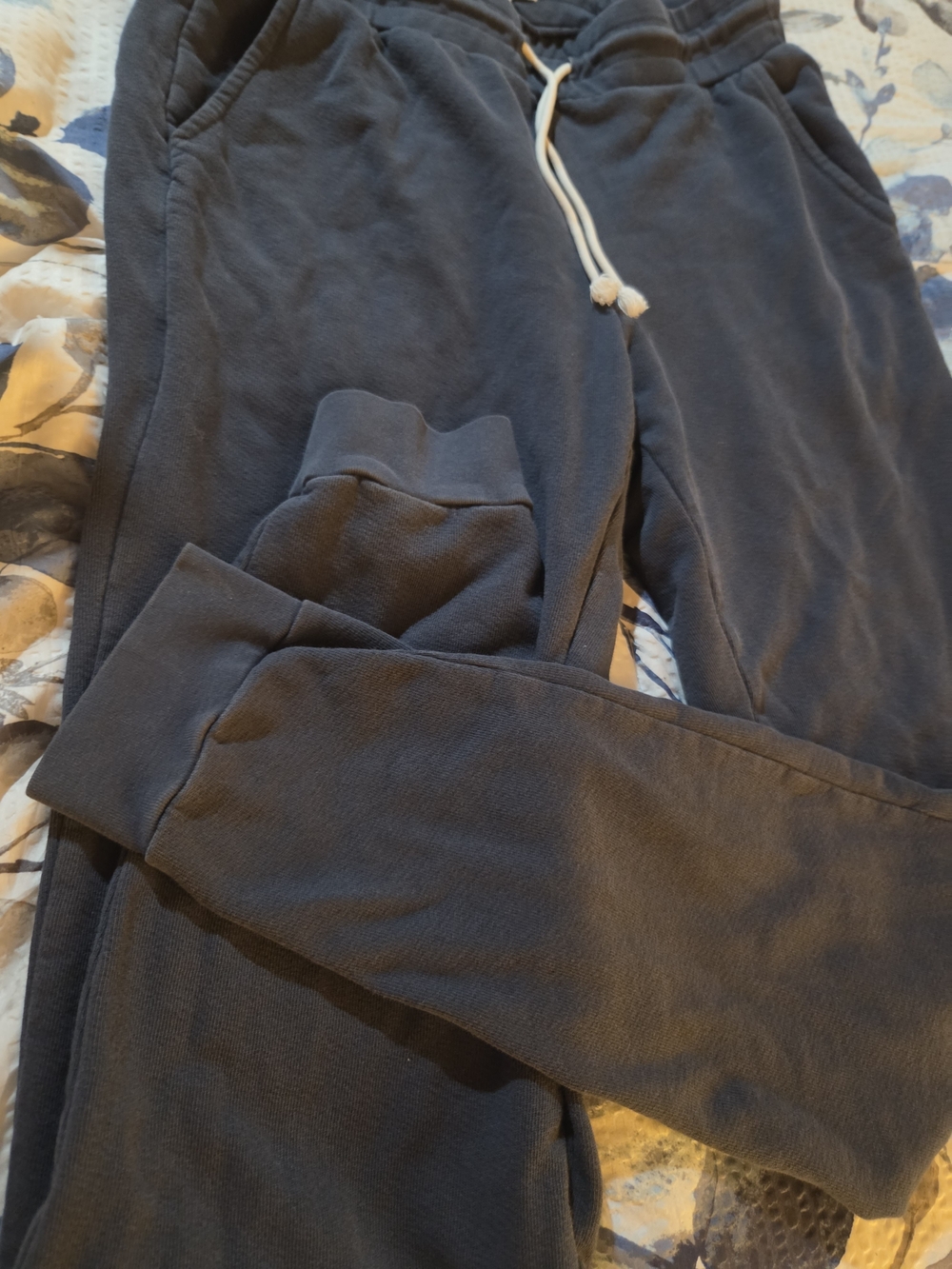 MATE the Label Organic Cotton Jogger Sweatpants Navy Blue S